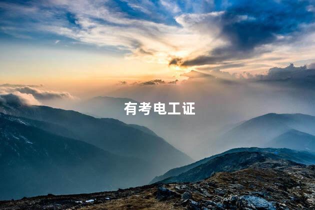 有考电工证