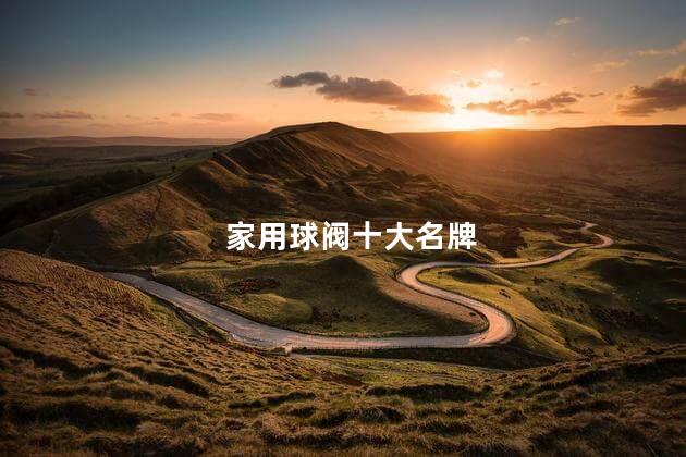 家用球阀十大名牌