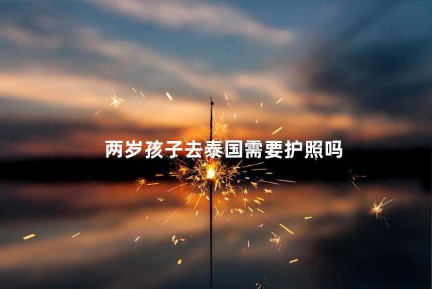 两岁孩子去泰国需要护照吗，两岁孩子去泰国用护照吗