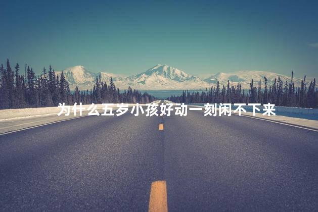 为什么五岁小孩好动一刻闲不下来，孩子五岁了非常好动怎么办