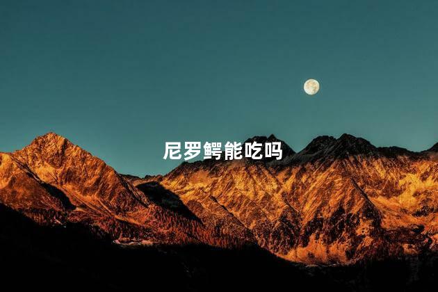 尼罗鳄能吃吗，尼罗鳄可以吃吗