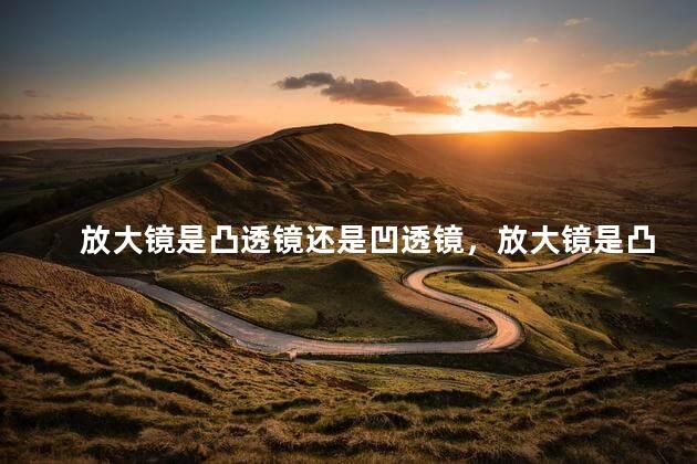 放大镜是凸透镜还是凹透镜，放大镜是凸透镜还是凹透镜的原理