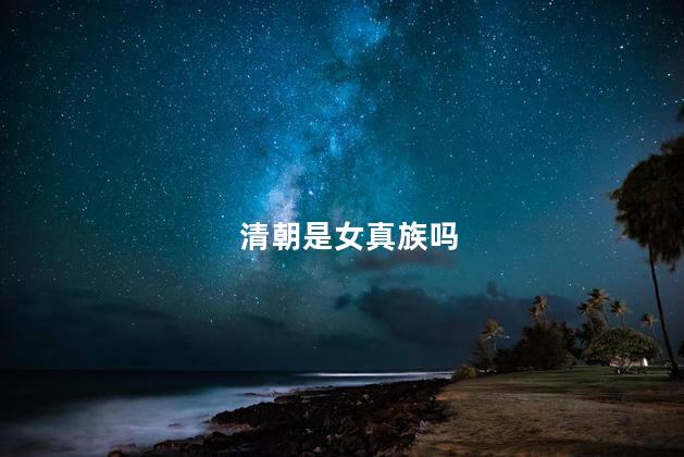清朝是女真族吗，清朝是金国的后代吗