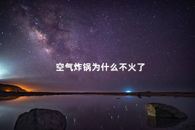 空气炸锅为什么不火了，为什么空气炸锅不火了